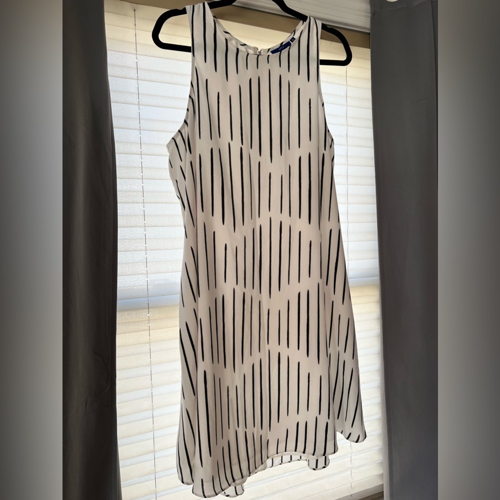 Black & White Tank Dress- XL